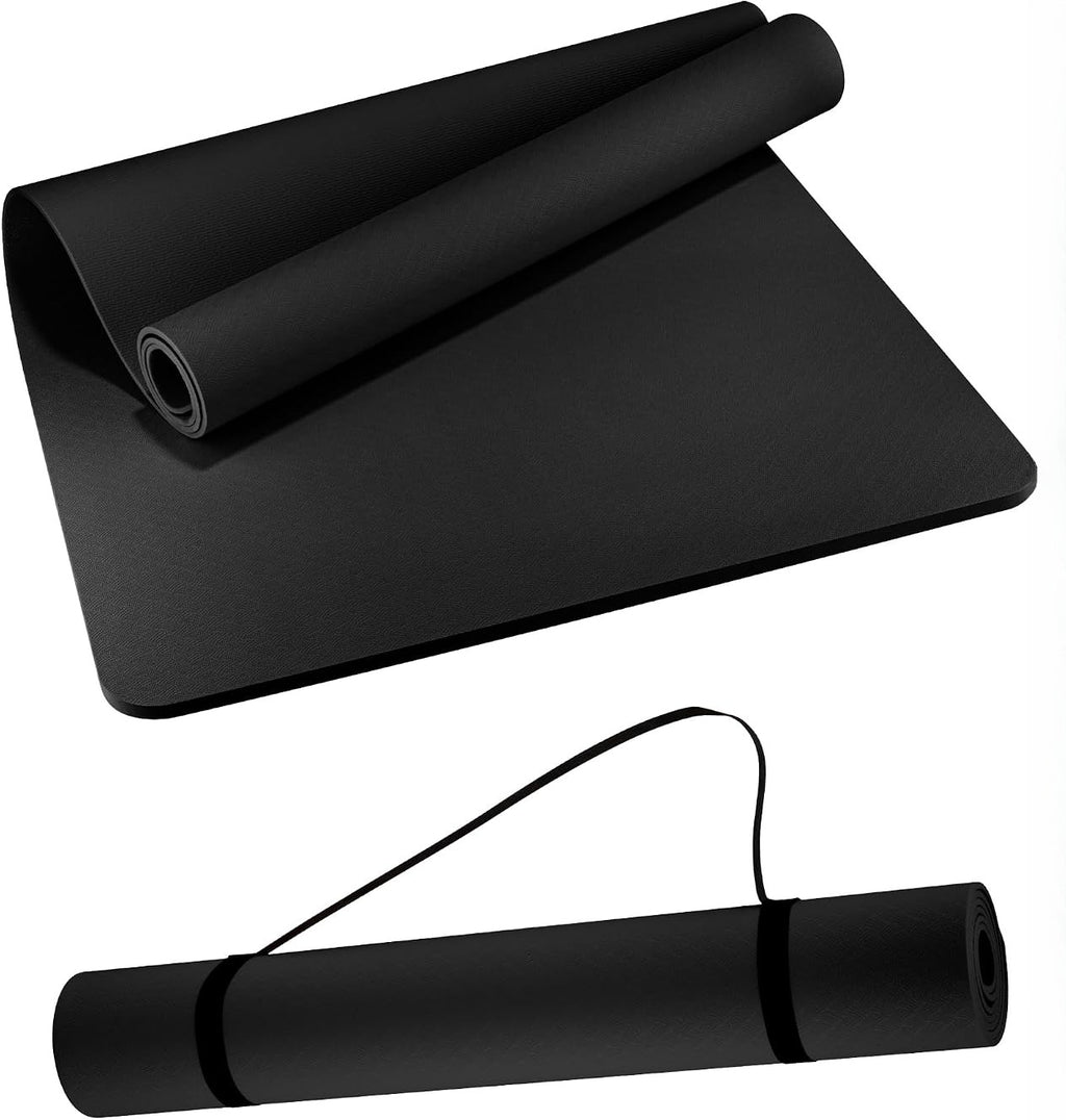 Wide Non Slip TPE Large Workout Yoga Mat