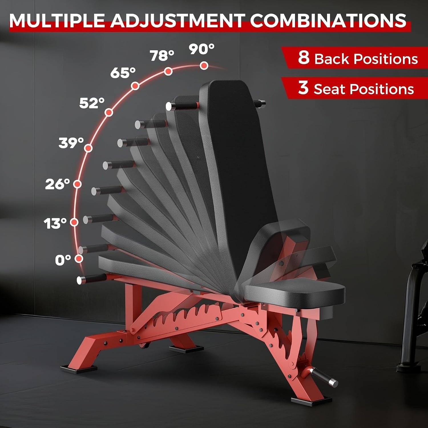Heavy Duty Adjustable Home Workout Bench