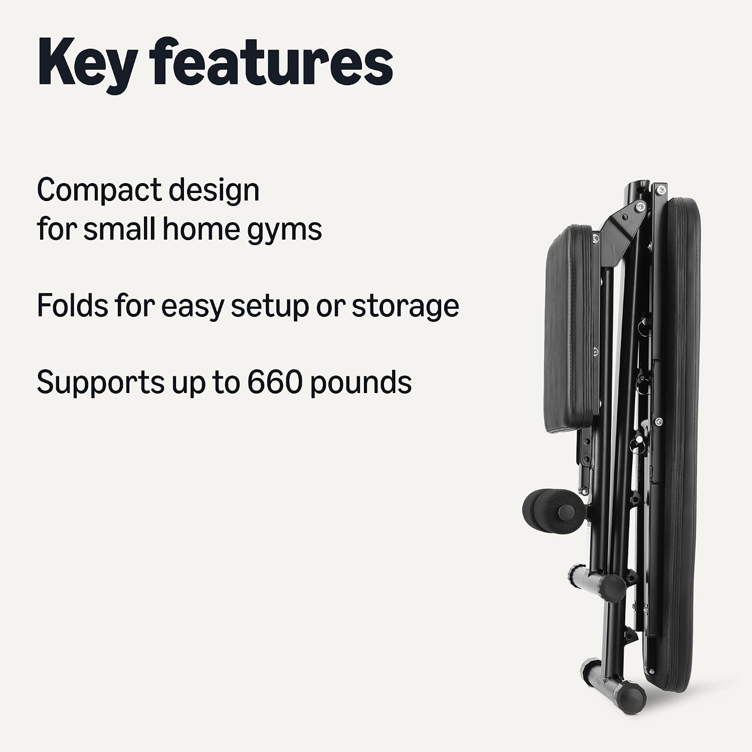 Foldable Heavy Adjustable Workout Bench