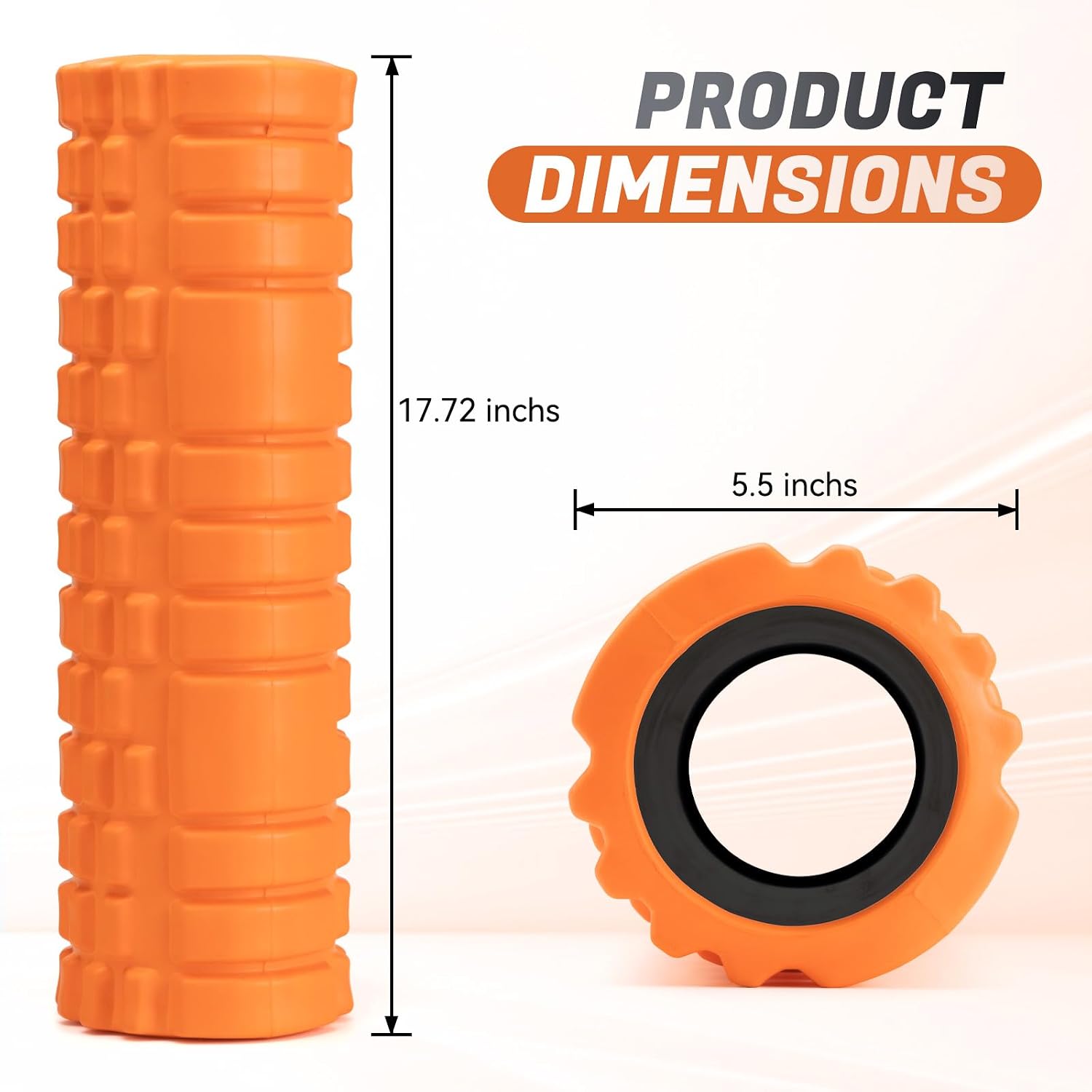 18 Inch Trigger Point Fitness Foam Roller
