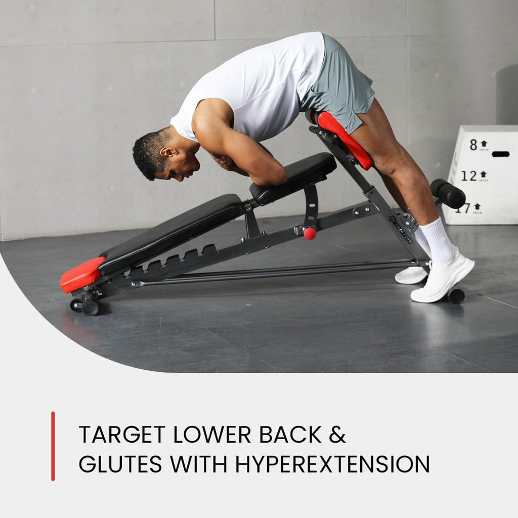 Multi-Purpose FID Adjustable Workout Bench