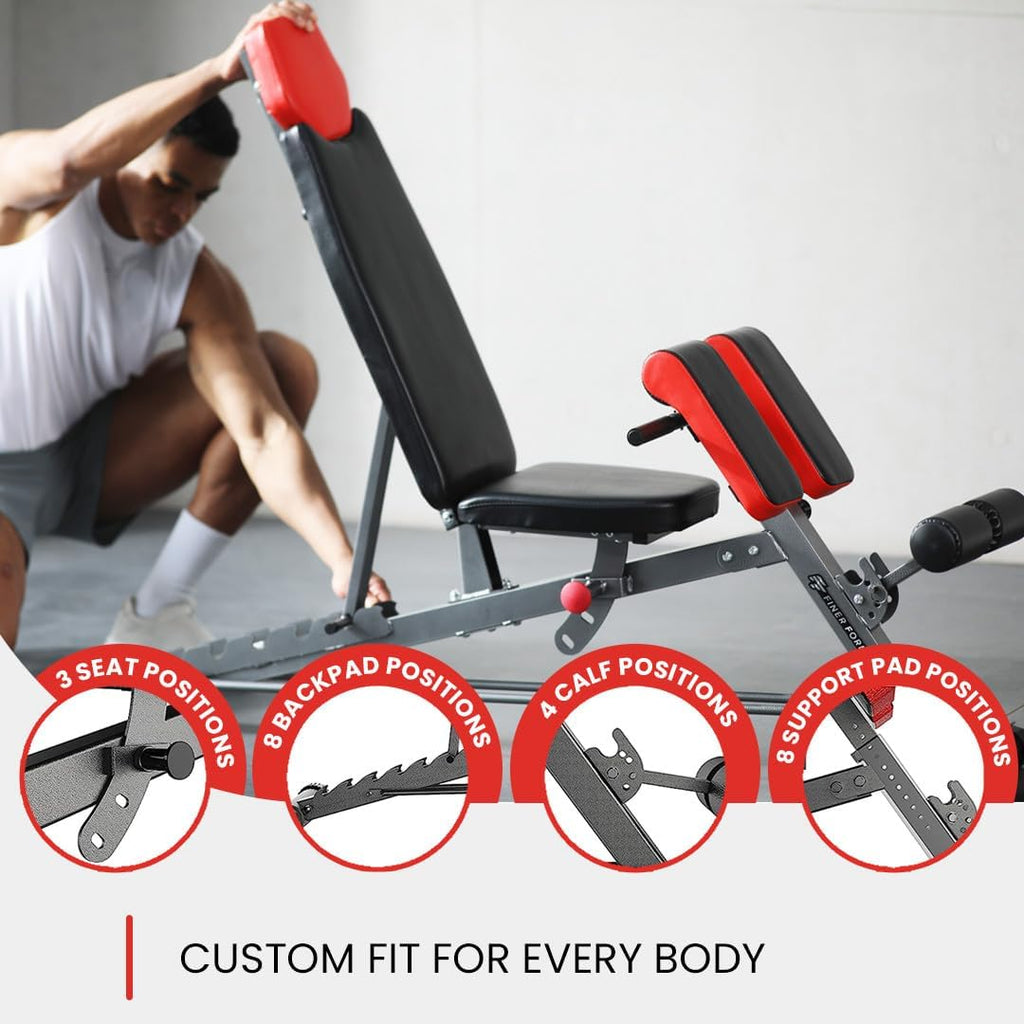 Multi-Purpose FID Adjustable Workout Bench