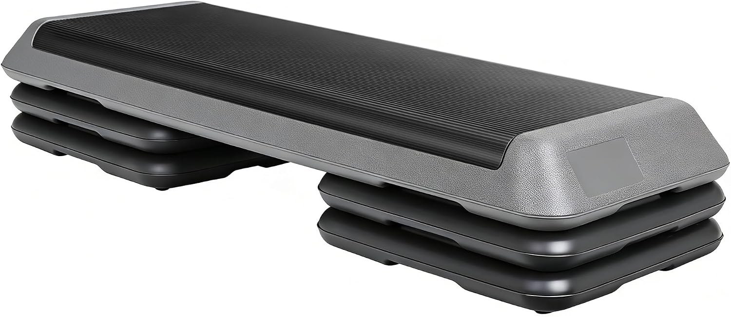 Adjustable Aerobic Step Platform With Risers