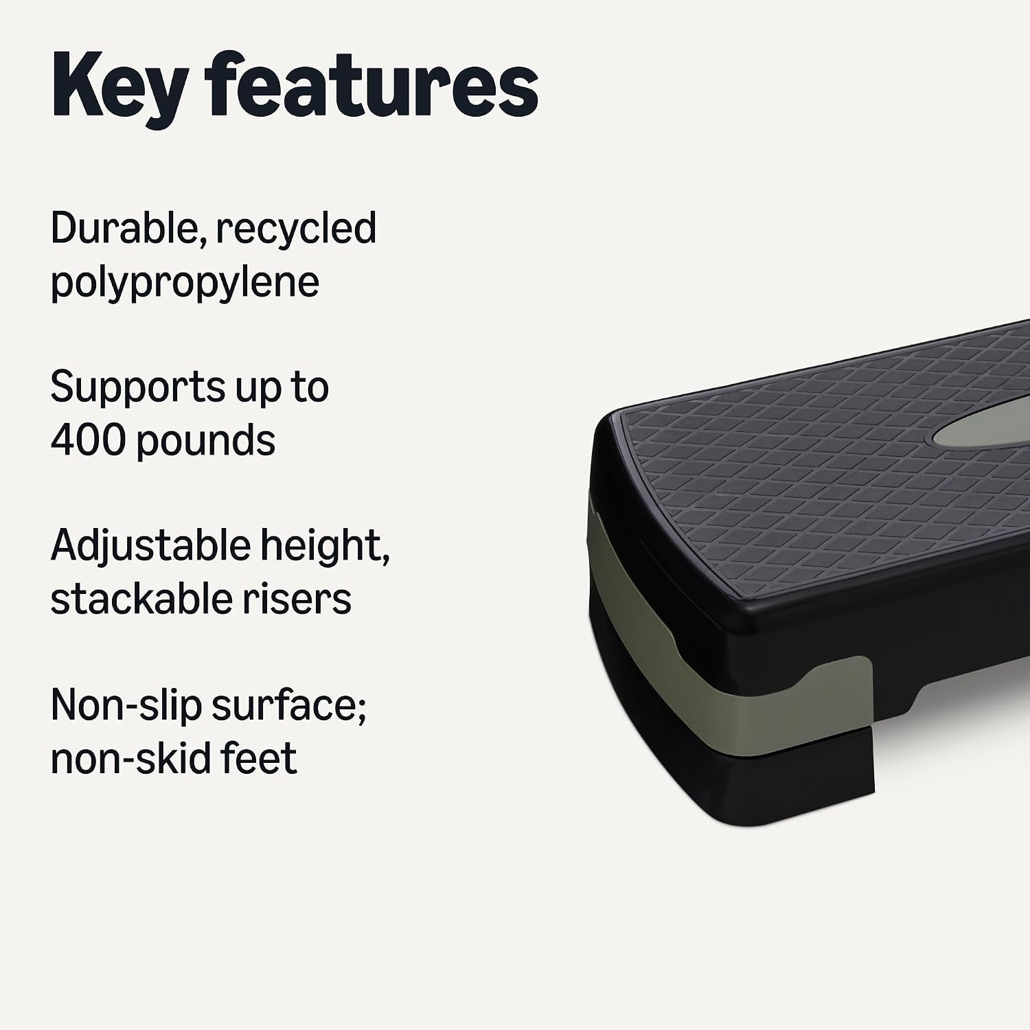 Adjustable Home Fitness Aerobic Step Platform