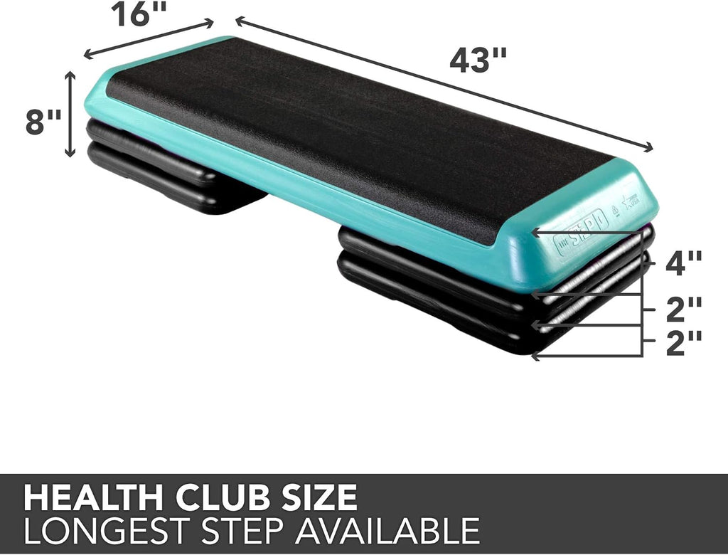 Aerobic Step Platform With Four Risers