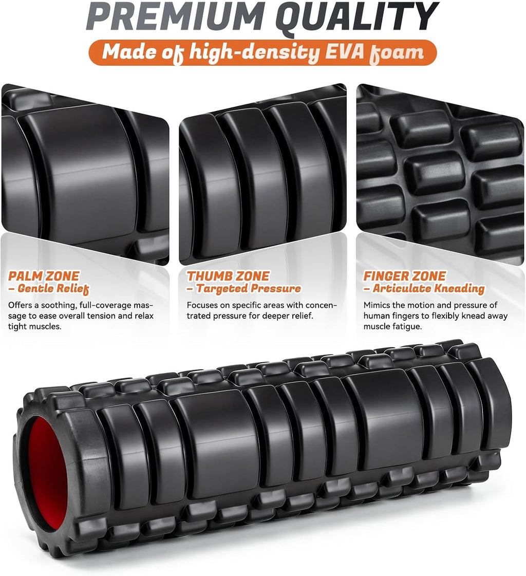 18 Inch Trigger Point Deep Tissue Foam Roller