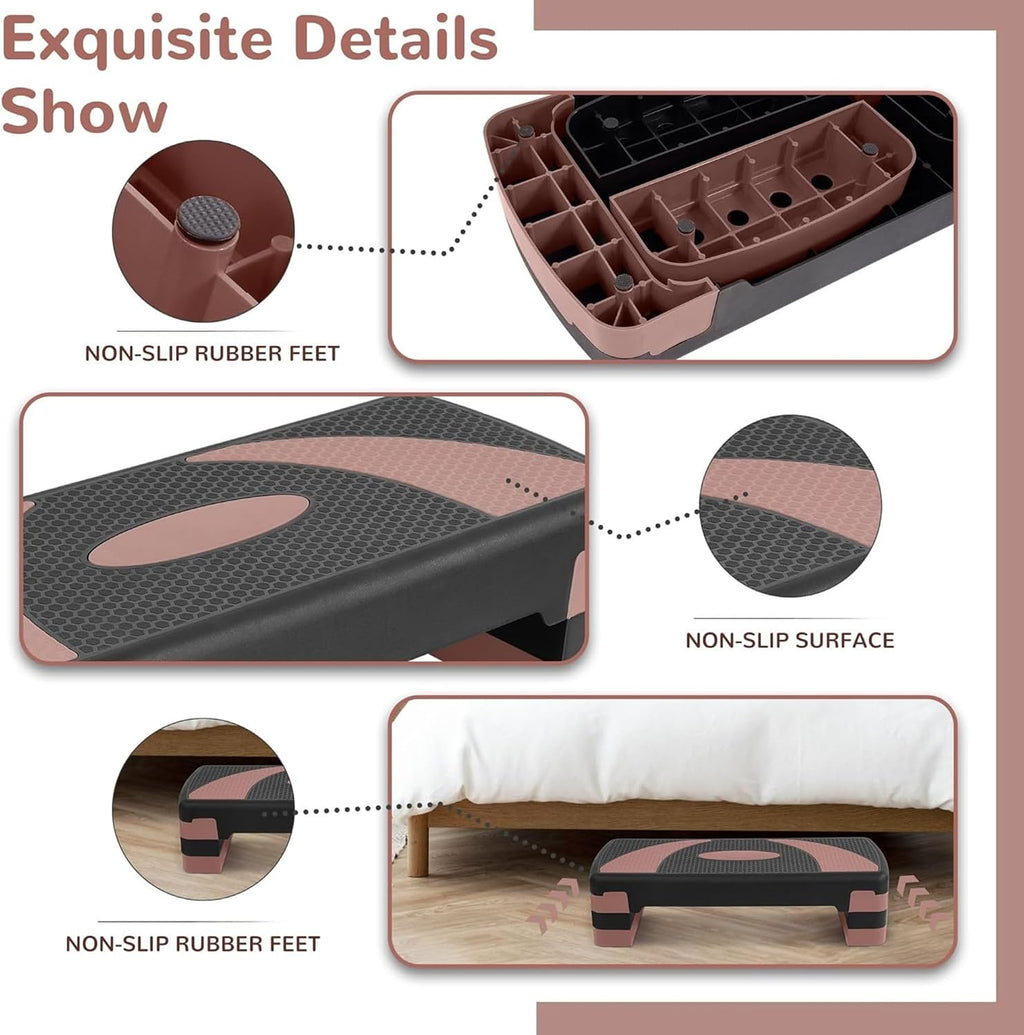 3-Level Adjustable Fitness Aerobic Step
