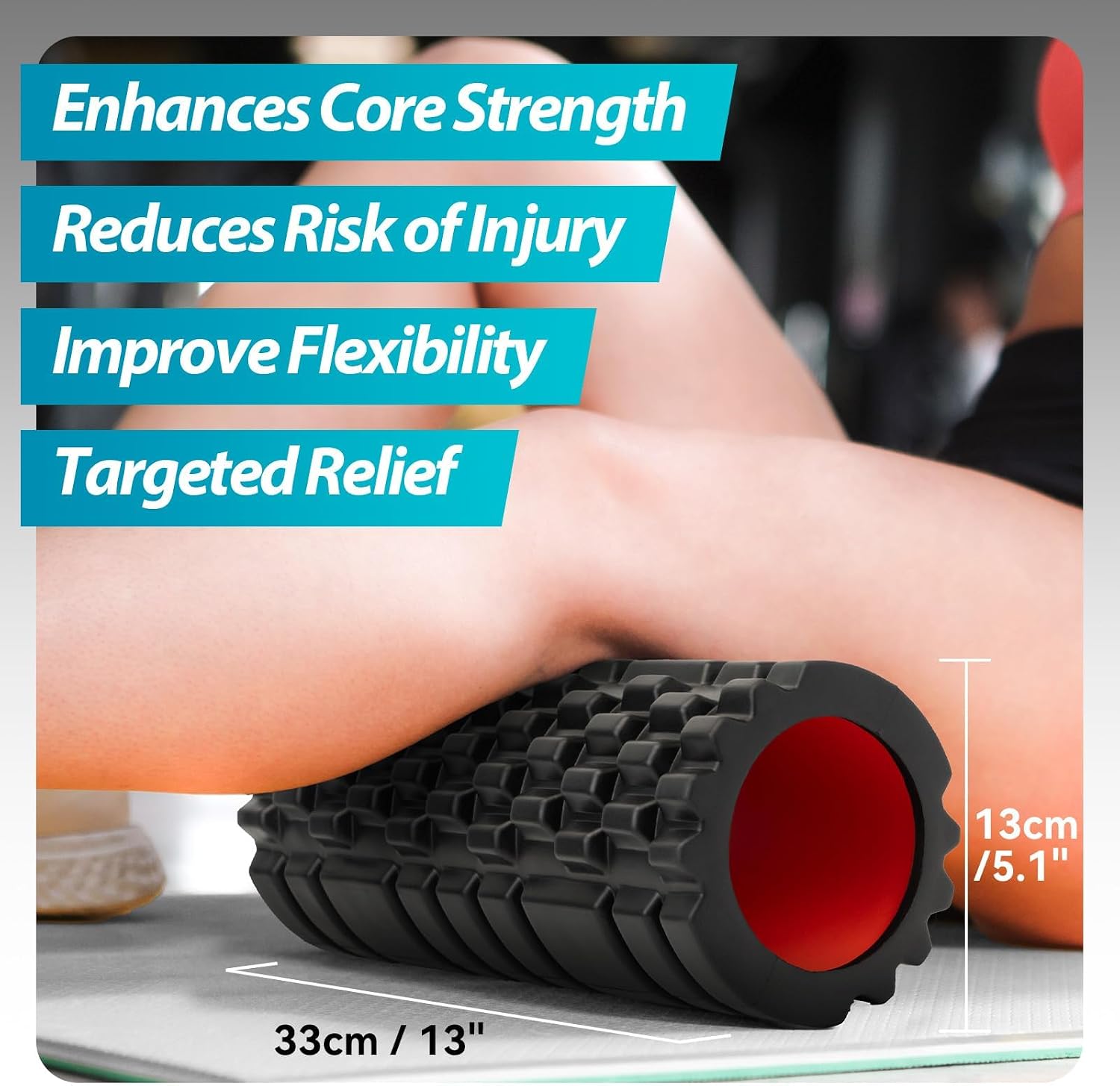 High Density Deep Tissue Fitness Foam Roller