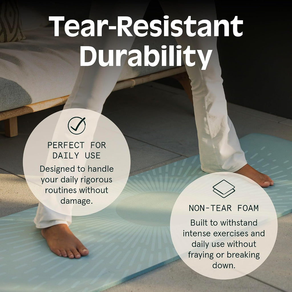Thick Cushioned Non Slip Fitness Yoga Mat