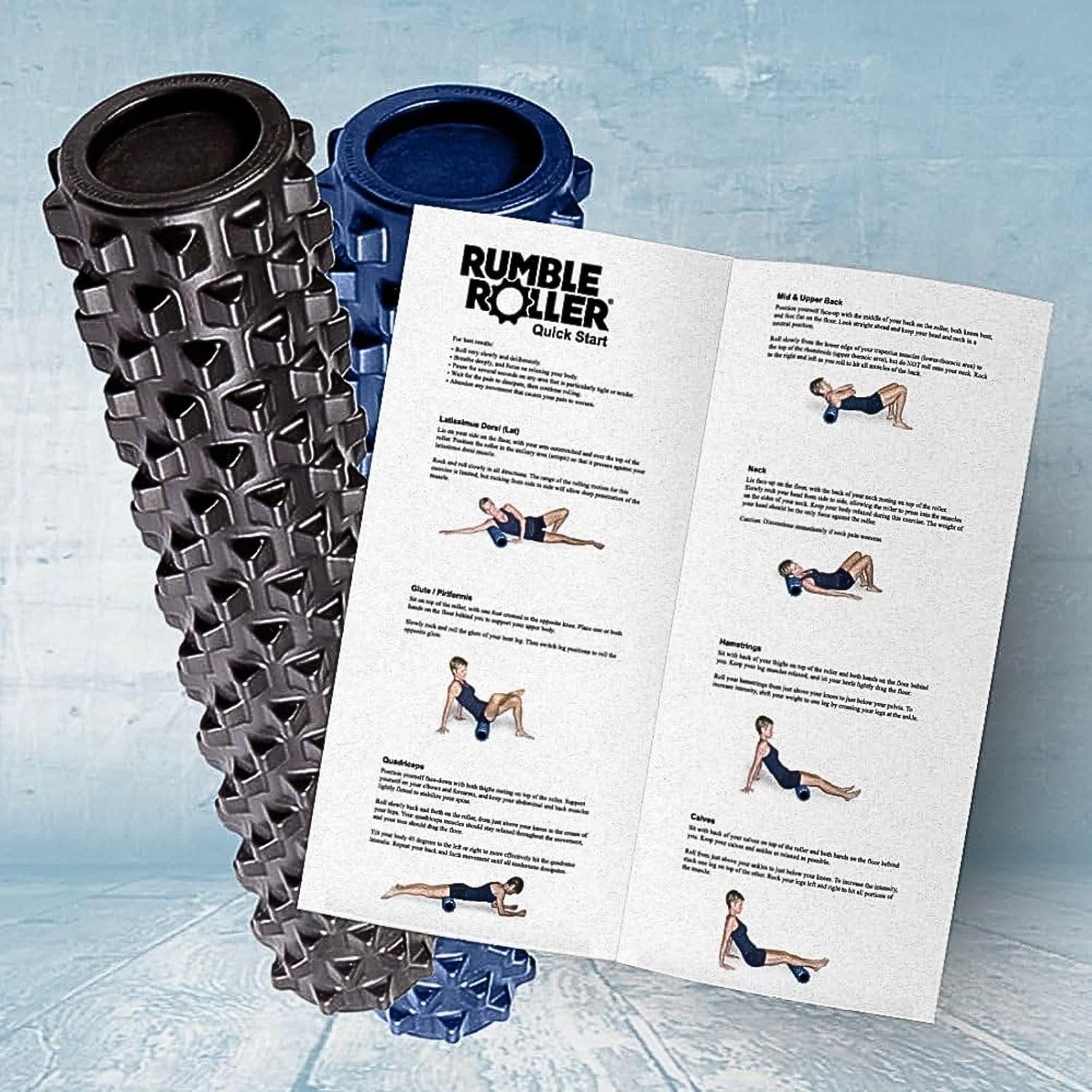 Textured Compact Deep Tissue Foam Rolle