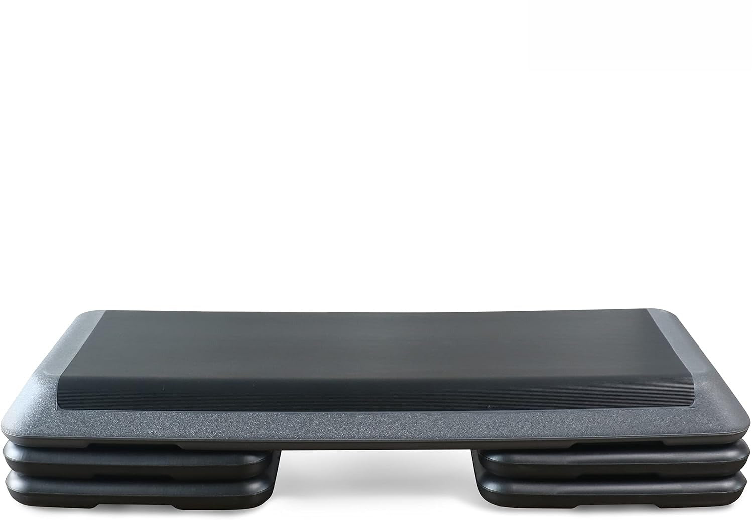 Adjustable Grey Fitness Aerobic Step Platform