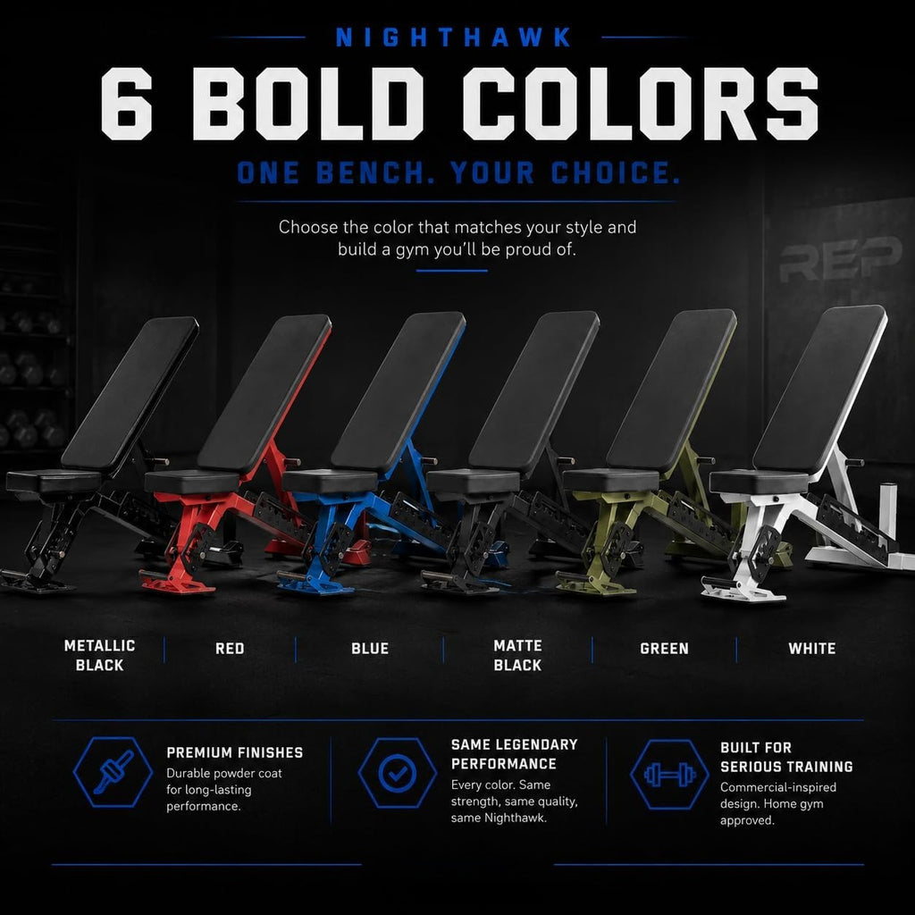 Foldable FID Heavy Duty Fitness Bench