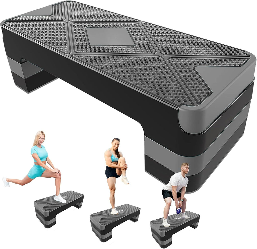 Non-Slip Adjustable Fitness Aerobic Step Trainer